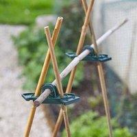 Marco Paul 5pck Cane Connectors in Green | Size: 1 Pack
