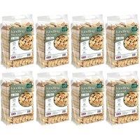 Pelle & Sol 8 Pack x 2.4 Kg Kindling Wood - Long-Burning Firewood (19.2kg Total) in Light Oak