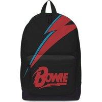 Rocksax David Bowie Backpack - Lightning Black in True Black