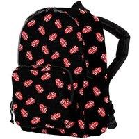 Rocksax The Rolling Stones Mini Backpack - All Over Print in True Black