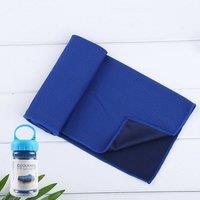 Quipulse Two-Tone Cooling Towel in Navy