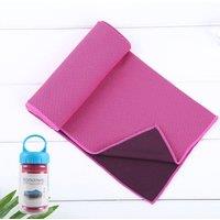 Quipulse Two-Tone Cooling Towel in Rose