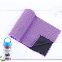 Quipulse Two-Tone Cooling Towel in Purple