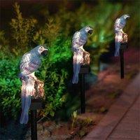 EONLION Blue Parrot LED Solar Power Garden Light | Size: 100 cm
