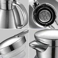 NESTLUNE 2.3L Stainless Steel Thermal Insulated Kettle Coffee in Silver | Size: 100 cm x 15 cm