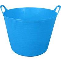 Hinsinc 42L Blue Flexible Multipurpose Plastic Flexi Tub | Size: 0.6m2