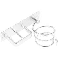 KORVIXA Straightener Holder Wall Rack Shelf in Silver | Size: 500mm