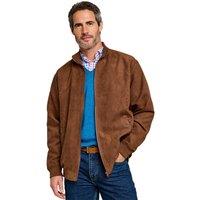 Pegasus Men's Lightweight Showerproof Jacket with Knitted Collar & Breathable Mesh in Tan | Size: 3XL
