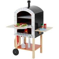 Teamson Kids Pizza Oven Play Set with Accessories