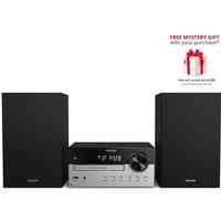 Philips TAM4205-12 60W Hi-Fi Music System CD/MP3 USB Port in Black