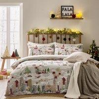 Furn Joy To All Printed Duvet Cover Set | Size: King