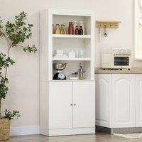 STILVORA Sideboard Storage with adjustable shelves White