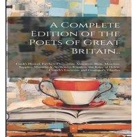 Anonymous A Complete Edition of the Poets of Great Britain..: Cook's Hesiod. in White