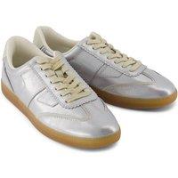 TOMS Women's Collins Trainer in Silver | Size: 7