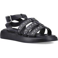 Hush Puppies Women's Charmaine Stud Gladiator Sandal in Black | Size: 5