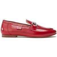 Moda In Pelle Women's 'Ellea' Patent Leather Loafers in Red | Size: 5