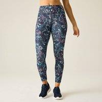 Dare 2b Women's Influential II Lightweight Leggings in Dark Blue | Size: 12