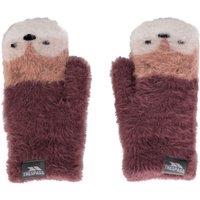 Trespass Hillside Knitted Mittens in Rose | Size: 5-6 Years