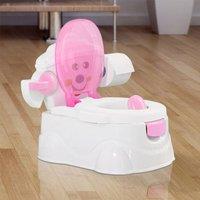 Dekko Kids Potty Seat Trainer Safety Toilet Training Toddler Non Slip in Pink