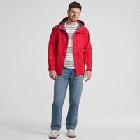 Lands' End Men's Packable Waterproof Rain Jacket in Red | Size: XL