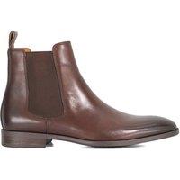 Dune London Men's 'Matchin' Leather Chelsea Boots in Brown | Size: 11