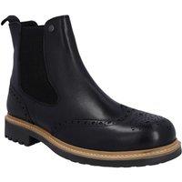 Hunter Men's Cawdor Brogue Dealer Boot in Black | Size: 8