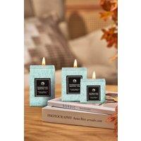 Living and Home 3Pcs Green Basil Scented Candle Set