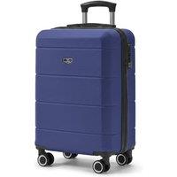 Lugg Jetset 20inch Cabin Suitcase, ABS Hard Shell, TSA Lock (55x35x23cm) in Midnight | Size: 55 x 35 x 23 cm
