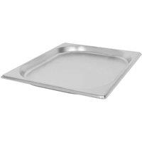 Argon Tableware Stainless Steel Gastronorm Container - 1/2 20mm - 850ml in Silver