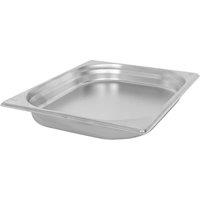 Argon Tableware Stainless Steel Gastronorm Container - 1/2 40mm - 1.75L in Silver