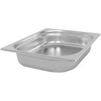 Argon Tableware Stainless Steel Gastronorm Container - 1/2 65mm - 3.5L in Silver