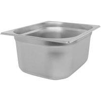 Argon Tableware Stainless Steel Gastronorm Container - 1/2 150mm - 8.5L in Silver