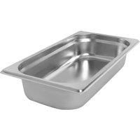 Argon Tableware Stainless Steel Gastronorm Container - 1/3 65mm - 2.25L in Silver
