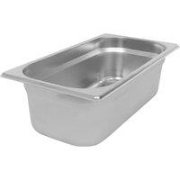Argon Tableware Stainless Steel Gastronorm Container - 1/3 100mm - 3.5L in Silver