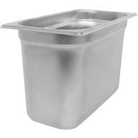 Argon Tableware Stainless Steel Gastronorm Container - 1/3 200mm - 7.25L in Silver