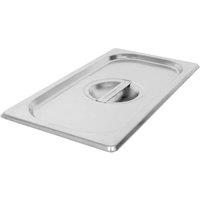 Argon Tableware Stainless Steel Gastronorm Container Lid - 1/3 in Silver