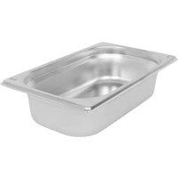 Argon Tableware Stainless Steel Gastronorm Container - 1/4 65mm - 1.5L in Silver