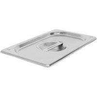 Argon Tableware Stainless Steel Gastronorm Container Lid - 1/4 in Silver