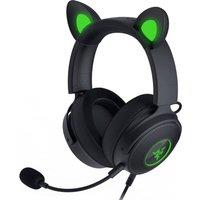 Razer Kraken Kitty Edition V2 Pro - Wired RGB Headset with Interchangea in Black