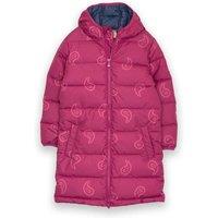 Kite Girl's Polka Paisley Snuggle Coat in Pink | Size: 18-24 m