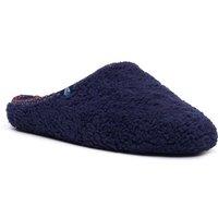 Hush Puppies Men's Good Teddy Slipper in Navy | Size: 7