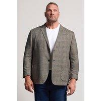 BadRhino Men's Checked Blazer in Light Grey | Size: 54