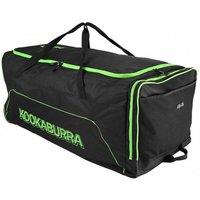 Kookaburra Men's 2026 Team Wheelie Duffle Bag in Black