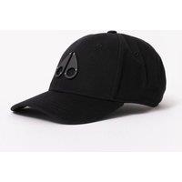 Moose Knuckles Men's Logo Detail Cap in Black