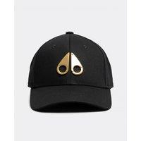 Moose Knuckles Men's Logo Detail Cap in Black