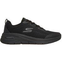 Skechers Men's Arch Fit 3.0 Mesh Lace-Up Trainers Black | Size: 9