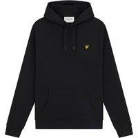 Lyle & Scott Men's Pullover Hoodie Jet Black | Size: 2XL