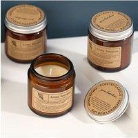SHEONLY 3Pcs Soy Wax Scented Candle Set in Brown