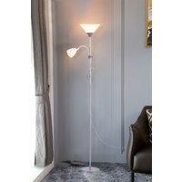 Living and Home Contemporary Dual Head Floor Lamp for Living Room