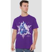 Netflix Kpop Demon Hunters Christmas Rumi Snowflake T-Shirt, Purple | Size: Small